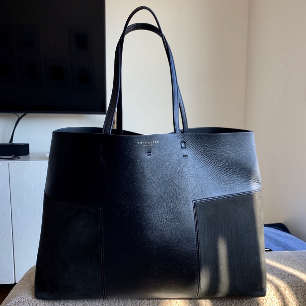 Tory Burch TT Block Tote Bag